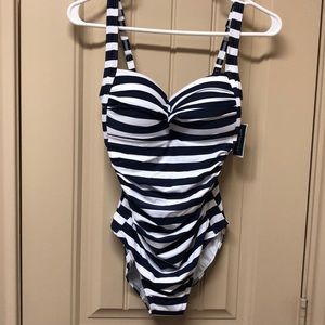 NWT Bond-Eye Australia striped swimsuit